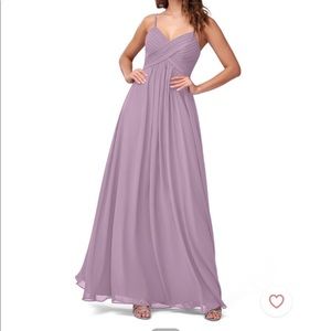 Azazie Shannon Dress in Wisteria NWT